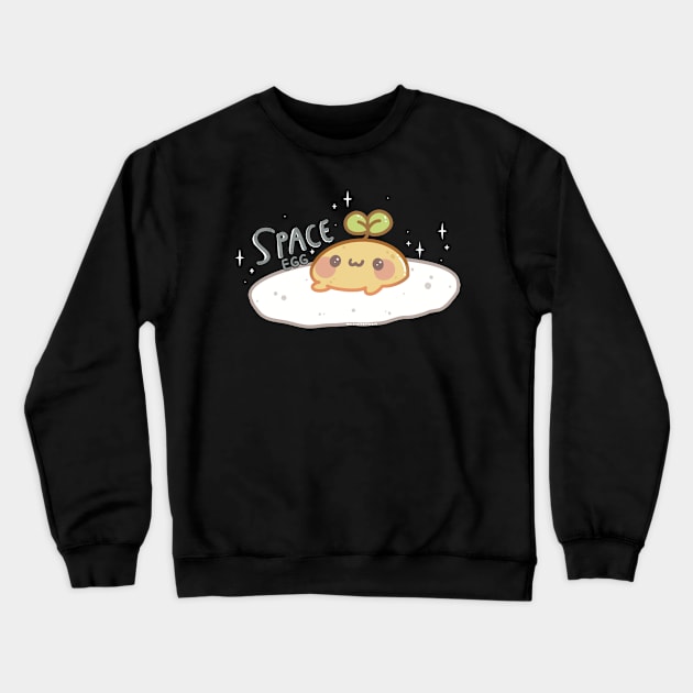 space egg Crewneck Sweatshirt by missrainartwork 